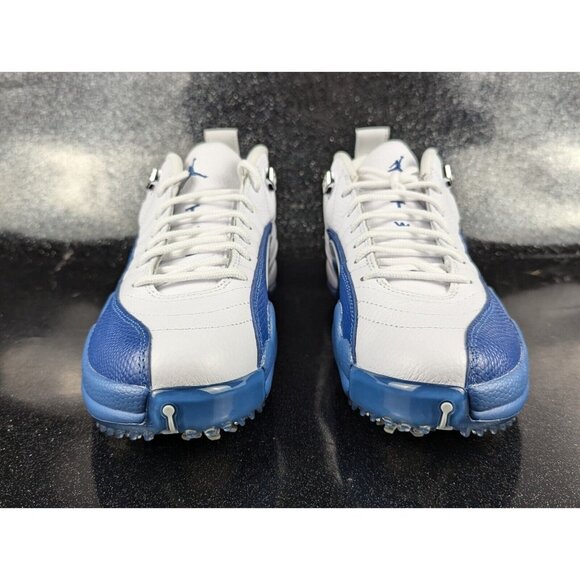 Nike Air Jordan XII Low White French Blue DH4120-101 Men\'s Size 8 NEW main image 6